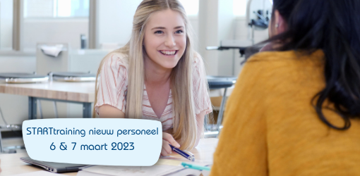 STARTtraining nieuw personeel maart 2023