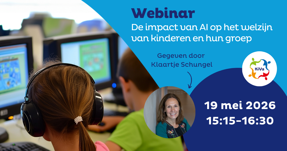 Webinar: De impact van AI op het welzijn van kinderen en hun groep