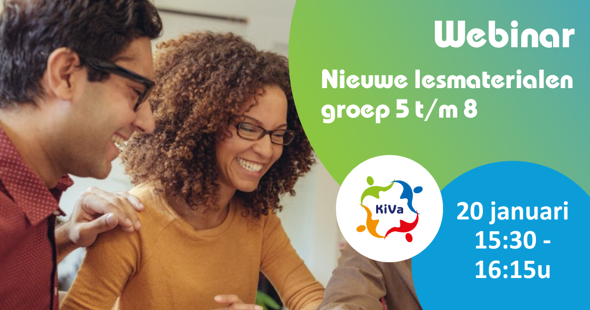 Webinar - nieuwe lesmaterialen groep 5 t/m 8 - 20 januari 2026